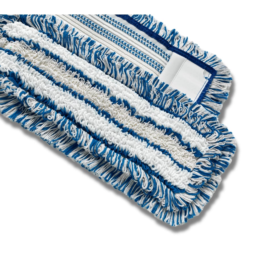 Mopptex Hospitalmopp Evolution 7, Wischmopp, 40 cm 1 Karton = 50 Stück, Farbe: blau