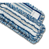 Mopptex Hospitalmopp Evolution 7, Wischmopp, 40 cm 1 Karton = 50 Stück, Farbe: blau