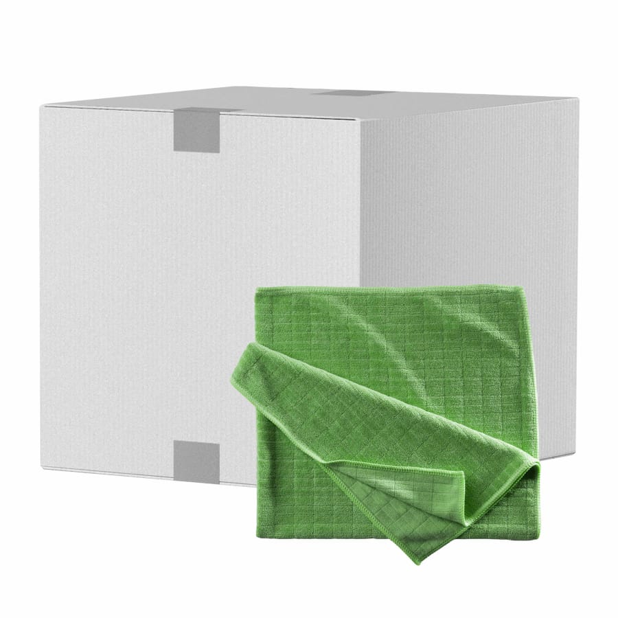 Mopptex Mikrofaser Bodentuch, 50 x 60 cm 1 Packung = 150 Stück, grün