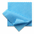 Mopptex Mikrofaser Einwegtuch FLEXI, 30 x 30 cm 1 Packung = 50 Stück, Farbe: blau
