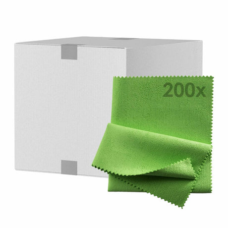 Mopptex Mikrofaser PU-Tuch, 35 x 40 cm 1 Karton = 200 Stück, grün