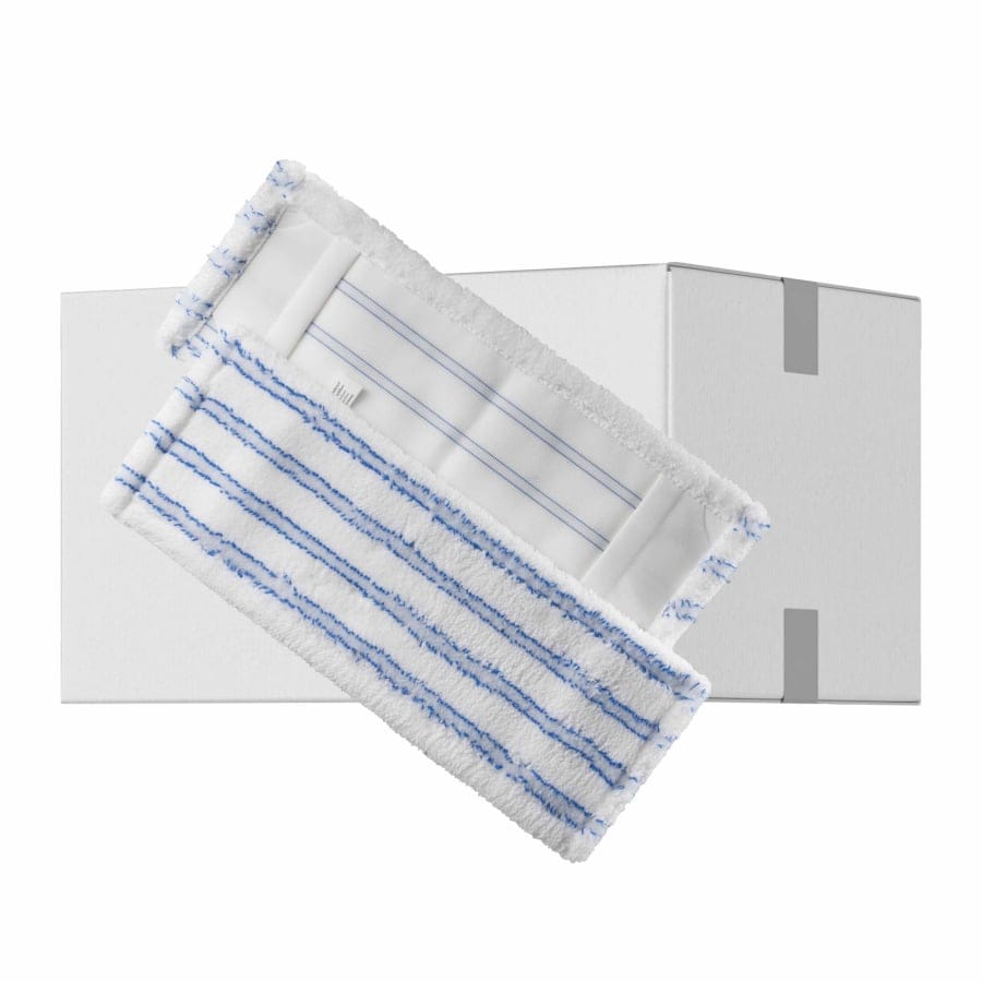 Mopptex Mikrofasermopp PREMIUM blau gestreift 1 Karton = 50 Stück, Breite: 40