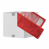 Mopptex Mikrofasermopp PREMIUM rot 1 Karton = 50 Stück, Breite: 40