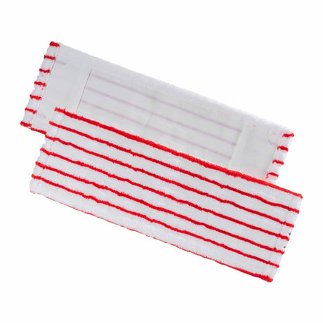 Mopptex Mikrofasermopp PREMIUM Softborste rot gestreift 1 Stück, Breite: 40