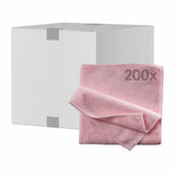 Mopptex Mikrofasertuch BASIC Professional, 40 x 40 cm 1 Karton = 200 Stück, rosa