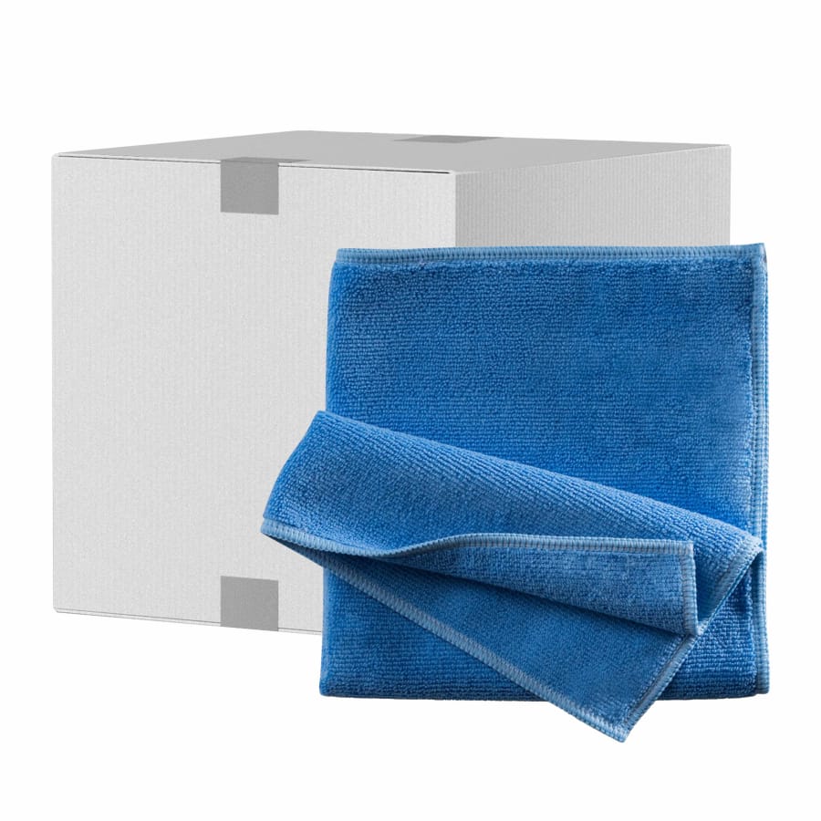 Mopptex Mikrofasertuch PROFESSIONAL, 40 x 40 cm 1 Karton = 200 Stück, blau