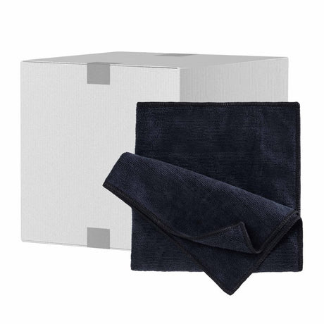 Mopptex Mikrofasertuch PROFESSIONAL, 40 x 40 cm 1 Karton = 200 Stück, schwarz