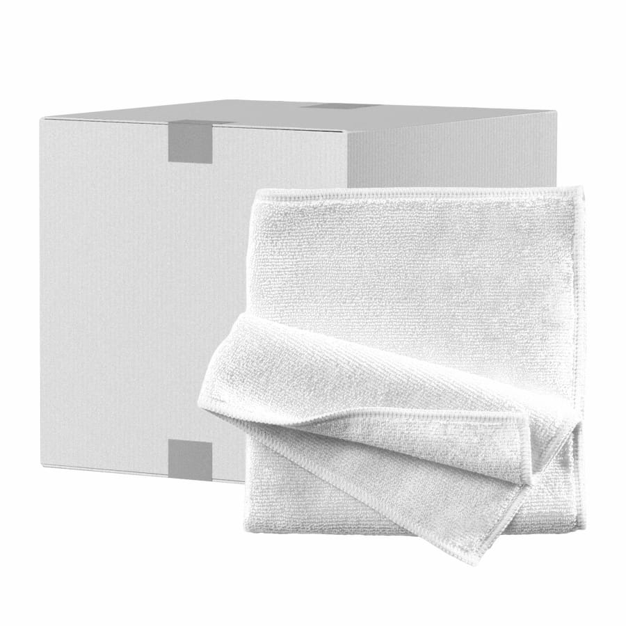 Mopptex Mikrofasertuch PROFESSIONAL, 40 x 40 cm 1 Karton = 200 Stück, weiß