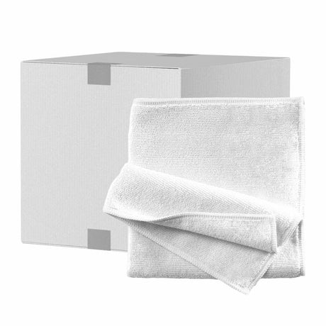 Mopptex Mikrofasertuch PROFESSIONAL, 40 x 40 cm 1 Karton = 200 Stück, weiß