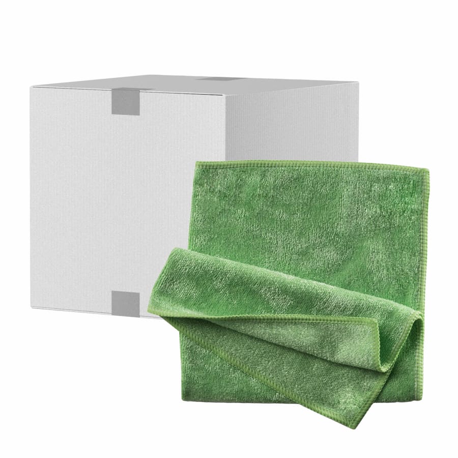 Mopptex Mikrofasertuch STRETCH ECONOMY, 38 x 38 cm 1 Karton = 200 Stück, grün