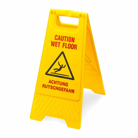 Mopptex Warnschild, klappbar Rutschgefahr