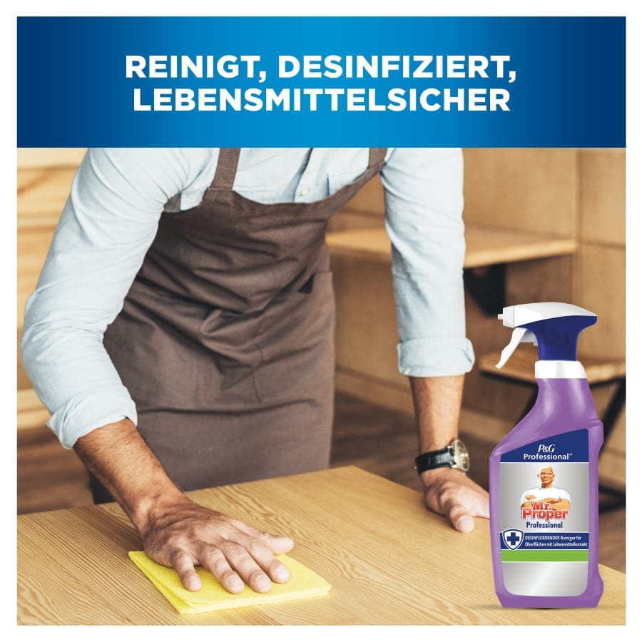 Mr. Proper Professional K7 Desinfizierender, Oberflächenreiniger