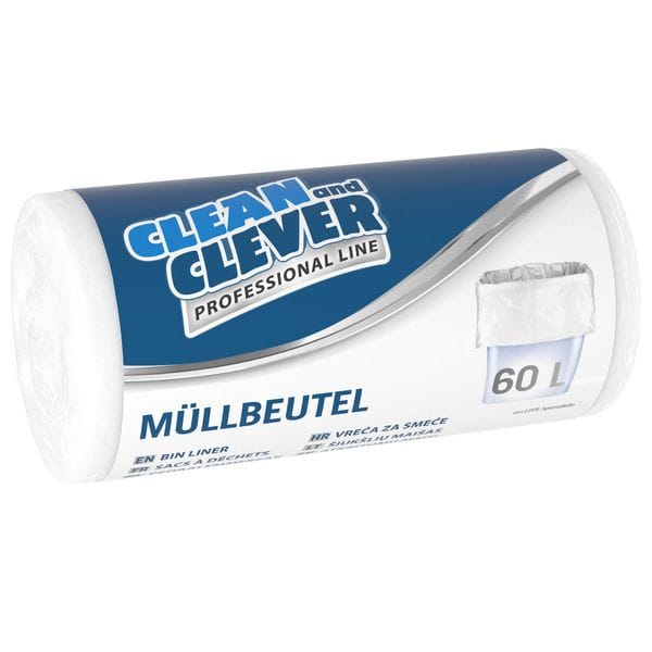Müllbeutel 60 Liter PRO73 Clean and Clever