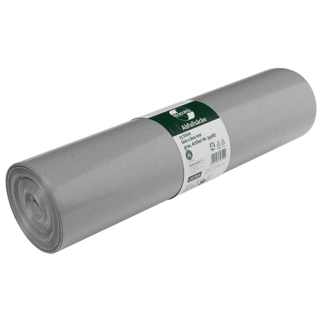 DEISS BLAUER ENGEL Müllbeutel 60 Liter grau, Typ 60 1 Rolle = 25 Stück
