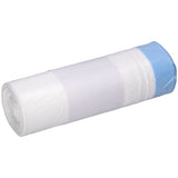 DEISS HDPE Müllbeutel 30 Liter mit Zugband, weiß 1 Karton = 24 Rollen á 600 Beutel