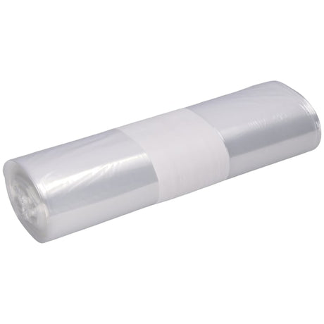 DEISS LDPE Müllbeutel 20 Liter, transparent 1 Rolle = 50 Beutel