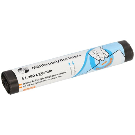 DEISS UNIVERSAL PLUS Müllbeutel 6 Liter grau, ca. 55 g/Rolle 1 Rolle = 50 Beutel
