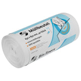 DEISS UNIVERSAL PLUS Müllbeutel 80 Liter, HDPE, weiß 1 Karton = 9 Rollen á 360 Beutel