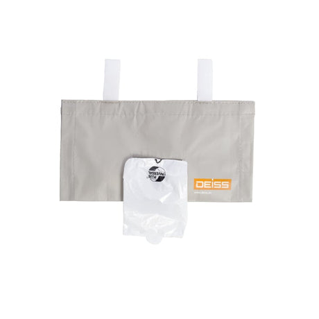 DEISS Müllbeutelspender, Maße (B x L): 280 x 150 mm, beige 1 Stück