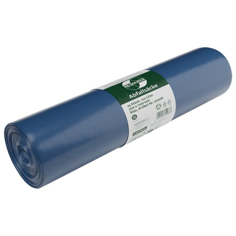 DEISS BLAUER ENGEL Müllsack 120 Liter blau, Typ 60 1 Karton = 10 Rollen á 25 Stück