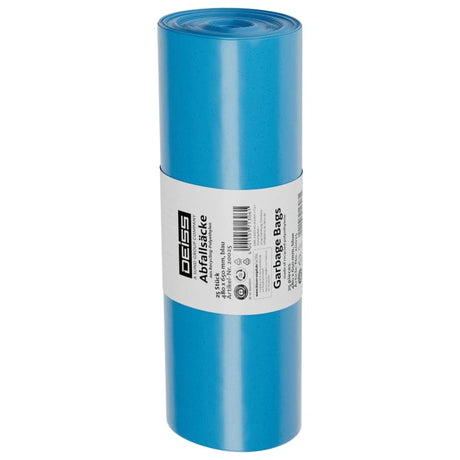 DEISS LDPE - Müllsack 35 Liter blau, Typ 70 1 Karton = 20 Rollen á 25 Stück