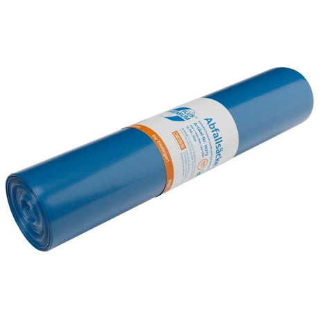 DEISS PREMIUM PLUS Müllsack 120L blau „Einsteiger“ Typ 60 1 Rolle = 25 Saecke