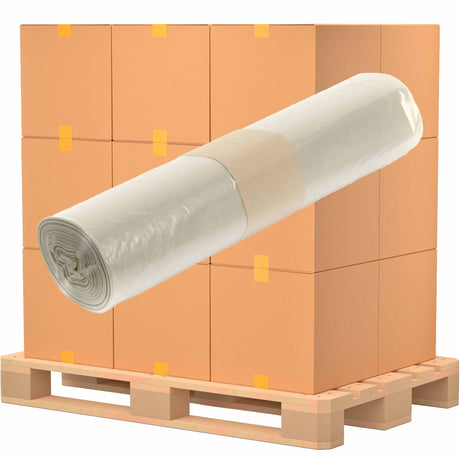 Müllsäcke 120 l, natur-transparent, Typ 60 extra 64 Kartons = 640 Rollen á 16000 Saecke