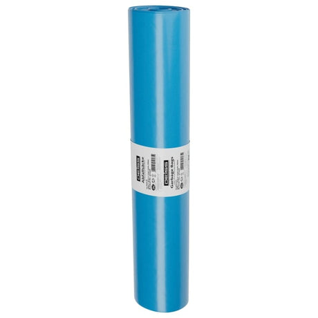 DEISS LDPE große Müllsäcke 200 Liter blau, Seitenfalte, Typ 100