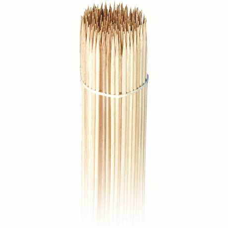 NATURESTAR® Bio Holz-Spieße mit Profi-Langspitze 1 Packung (1000 Stück)