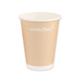 NATURESTAR® Bio Kaffeebecher Only Paper, Ø 9 cm 1 Packung (50 Stück × 400 ml)