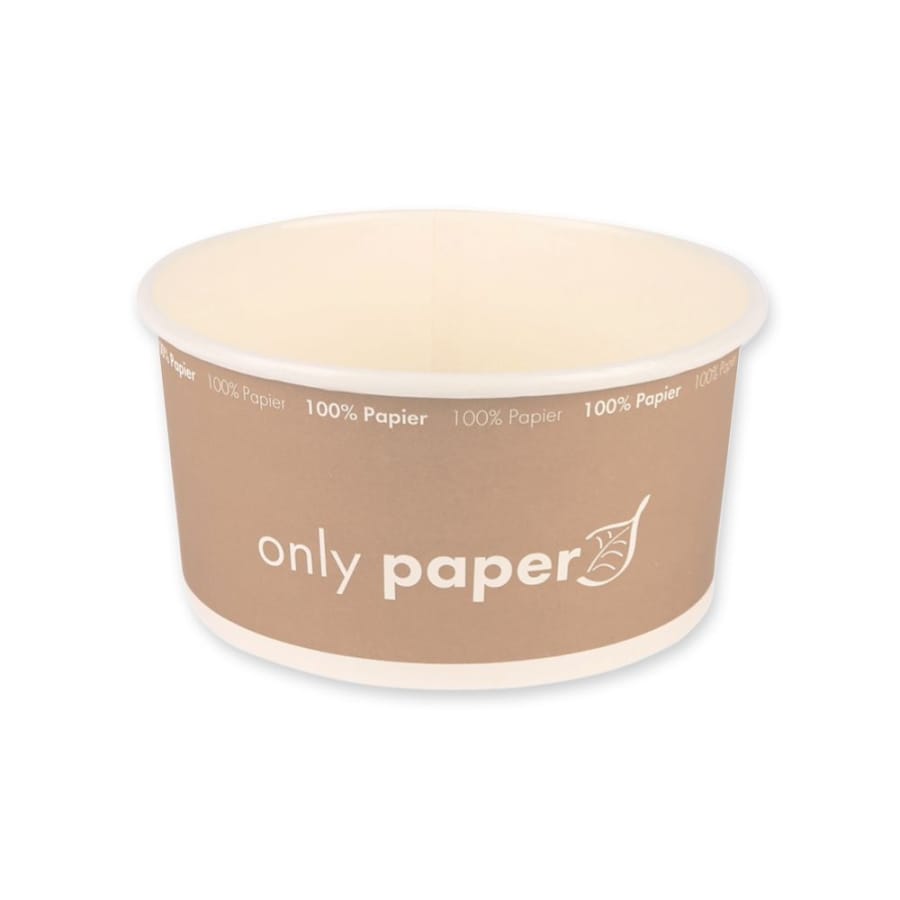 NATURESTAR® Bio Salatschale Only Paper, Ø 15 cm, 1 Liter