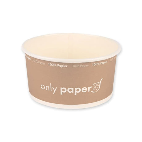 NATURESTAR® Bio Salatschale Only Paper, Ø 15 cm, 1 Liter