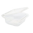NATURESTAR® Bio Salatschalen mit Deckel 1 Packung (25 Stück), 1 l