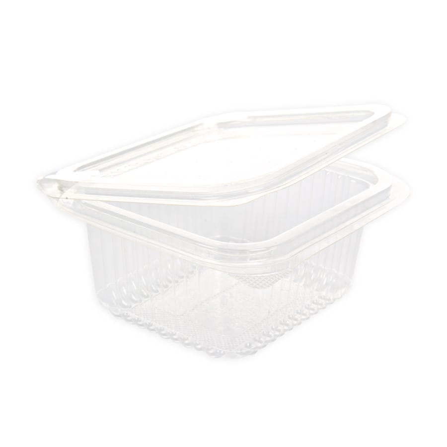 NATURESTAR® Bio Salatschalen mit Deckel 1 Packung (50 Stück), 370 ml