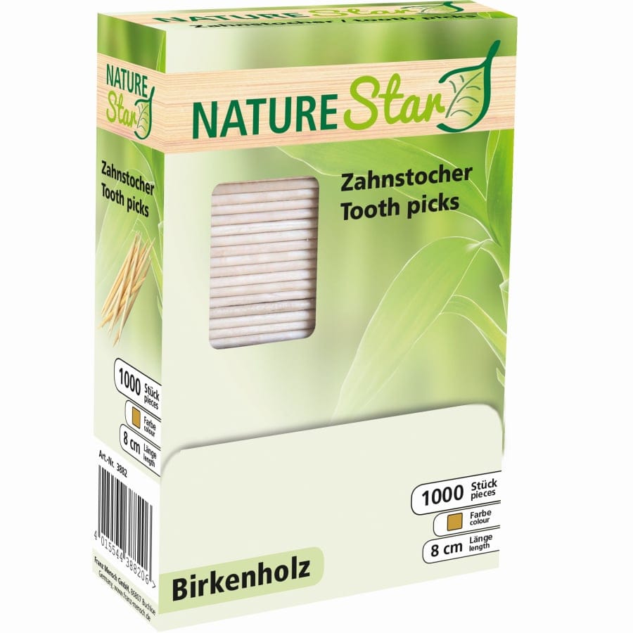 NatureStar® Bio Zahnstocher - lose verpackt