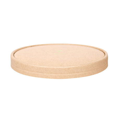 NATURESTAR® Einwegdeckel für Salatschale, aus Kraftpapier 1 Packung (50 Stück), Ø 15 cm