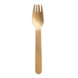 NATURESTAR Einweggabel aus Holz, 16 cm