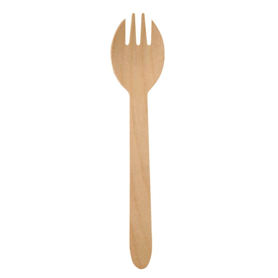 NATURESTAR Einweggöffel aus Holz, 16 cm