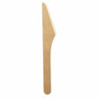 NATURESTAR Einwegmesser aus Holz, wachsbeschichtet, 16 cm