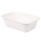 NATURESTAR® Einwegschale Casa, weiß 1 Packung (50 Stück × 650 ml)