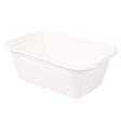 NATURESTAR® Einwegschale Classico, rechteckig 1 Packung (40 Stück × 1200 ml), weiß