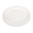 NATURESTAR Einwegteller, oval, 2-geteilt