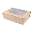 NATURESTAR® Essen to go Box MENU, mit PLA-Fenster