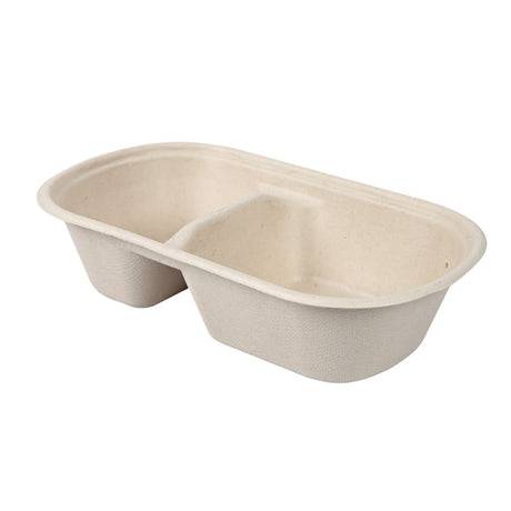 NATURESTAR® Essen to go Schale, 2-geteilt, 800 ml