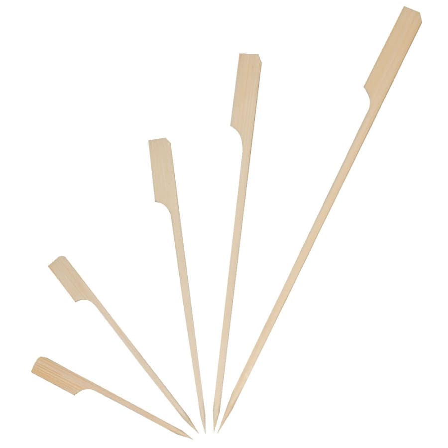 NATURESTAR® Flag Fingerfood Spieße, natur 1 Box = 250 Stück, 20 cm