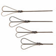 NATURESTAR Herz Fingerfood Spieße 1 Packung (100 Stück), Schwarz · 427811