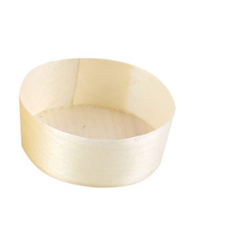 NATURESTAR® Holzschale, rund 1 Packung (50 Stück), ø 5 cm