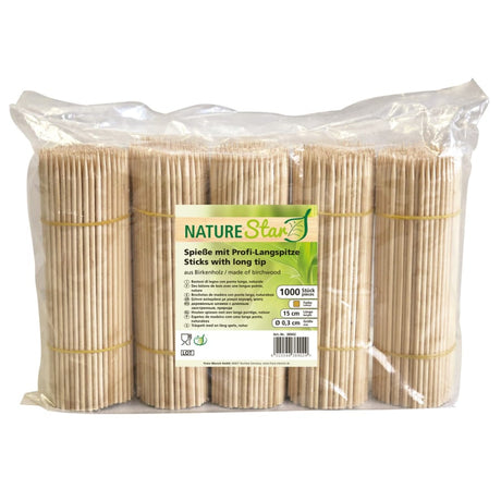 NATURESTAR® Holzspieße mit Langspitze
