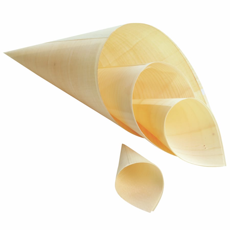 NATURESTAR® Holzspitztüte 1 Packung (50 Stück), ø 3,5 cm
