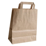 NATURESTAR® Papiertragetasche 1 Karton (250 Stück), 22 × 11 × 28 cm